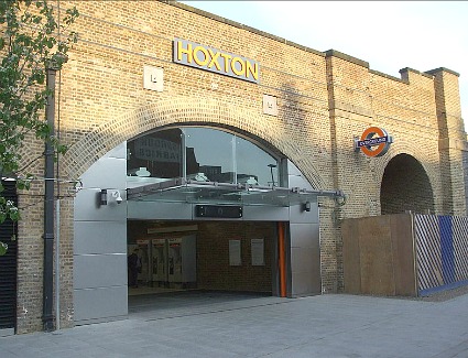 Hoxton Train Station, London